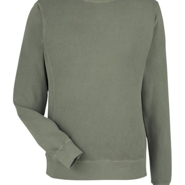 Unisex Pigment Dyed Fleece Sweatshirt Thumbnail